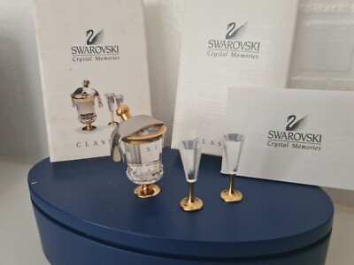 SWAROVSKI MEMORIES ''WEINKÜHLER + FLÖTEN'' 