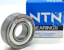 NTN 6202 ZZ C3/5K Deep Groove Ball Bearing, Metal Shielded 15x35x11 mm
