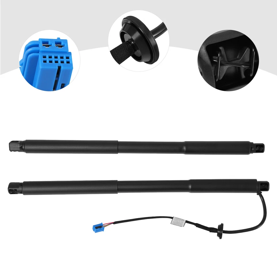 1 Pair Rear Tailgate Power Lift Supports For 2013-2015 Mercedes-Benz ML W166 - Image 4 of 4