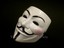 thumbnail 2 - V for Vendetta movie Guy Fawkes Halloween V Mask Anonymous Cosplay Costume Party