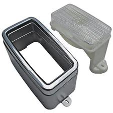 CJ Classics Light/Turn Signal Assembly Passenger Side Mustang 1973