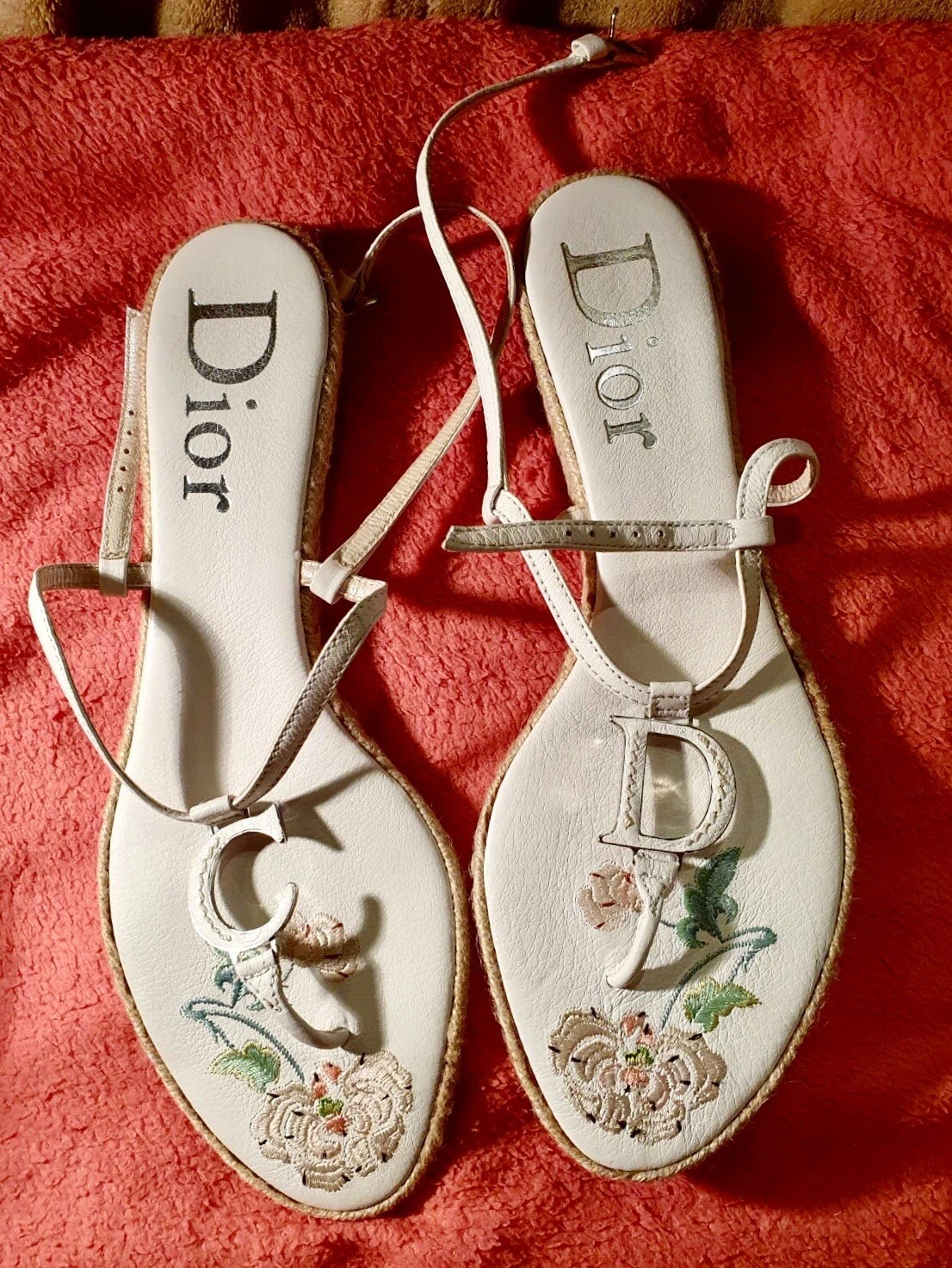 Sandales cuir espadrilles espadrilles espadrilles semelle neuve dans son emballage d'origine taille 40