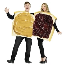 Fun World Couple Costume Halloween Fancy-Dress Costume Adult Regular One Size