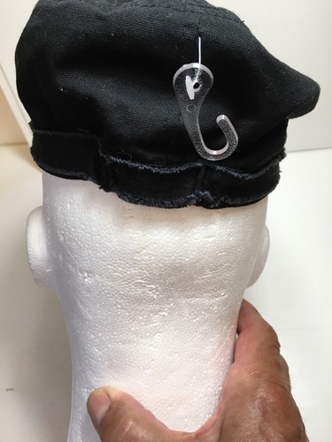 Cappellino News Ragazzo Nuovo Con Etichette Regolabile Elasticizzato Fit Segno Pace È Perline - Foto 5 di 10