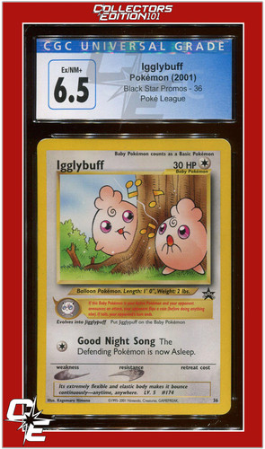 Igglybuff graded CGC 6.5 for sale on eBay