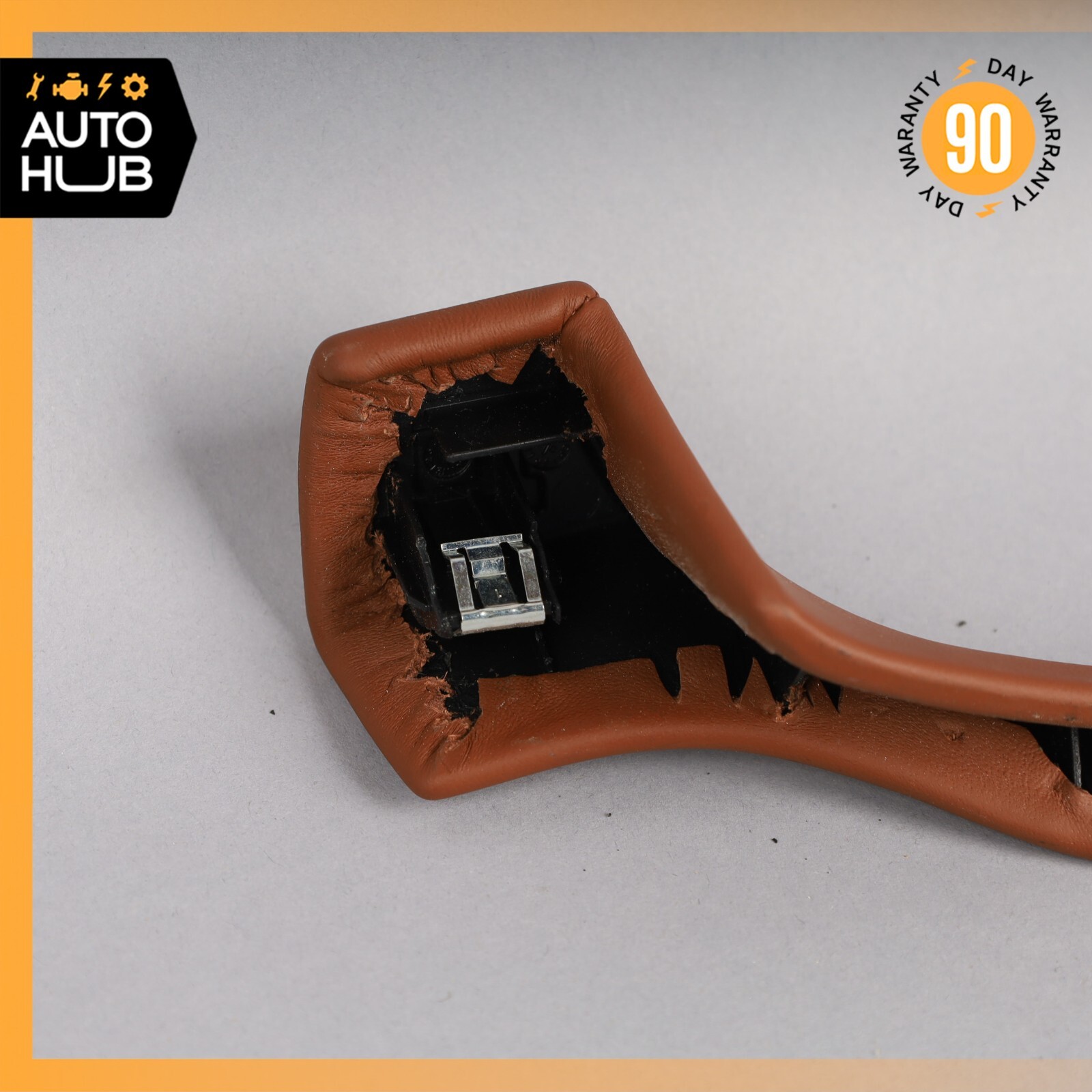 14-22 Maserati Ghibli M157 Steering Column Trim Cover Brown OEM