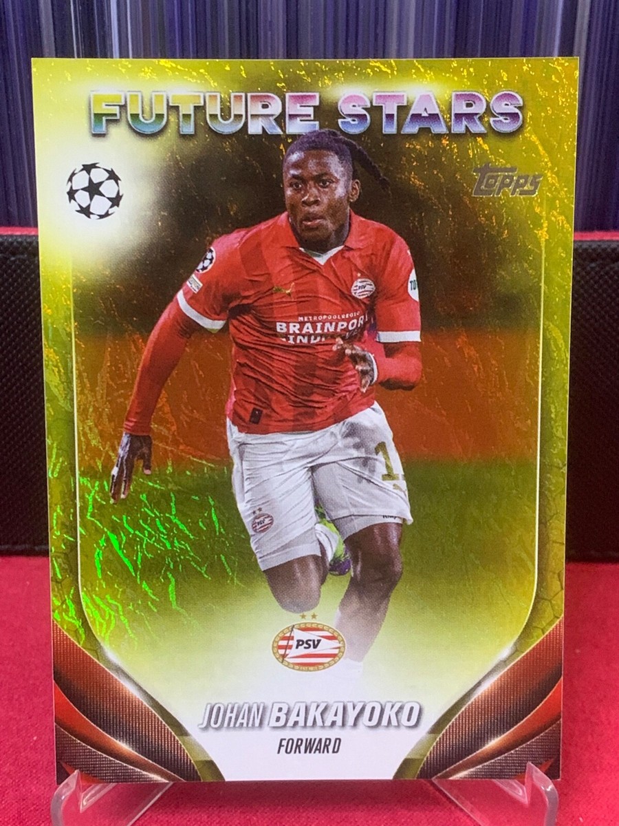 Johan Bakayoko 2024 Topps UCC UEFA Future Stars Gold 37/50 | eBay