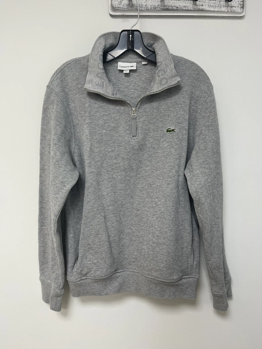 Lacoste half cheap zip sweater