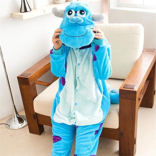 Strampler für Erwachsene 22 Kigurumi Pyjama Anime Cosplay Kostüm Body Nachtwäsche Monster - Bild 10 von 15