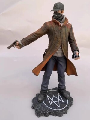 Aiden Pearce Watch Dogs Action Figure PVC Collectible Model Statue