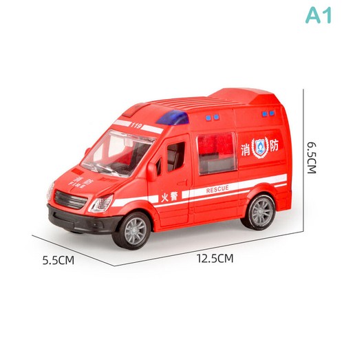 ABS Cars Model Drop-resistant Openable Door Car Toy For Children Boys Gifts - Picture 6 of 16