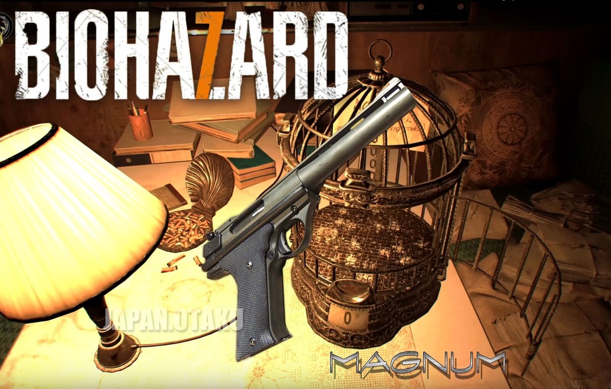 BIOHAZARD7 RESIDENT EVIL ETHAN MAGNUM VINTAGE AUTOMAG PLASTIC