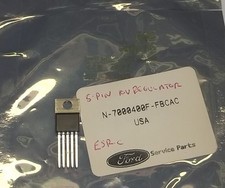 Ford 90-99 Esr-c 100mm Am-fm Radio Cassette Cd 5-pin 10v Regulator Ic 0040fbcac