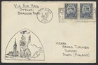 1932 Ottawa to Bradore Bay PQ Flight #193 5c Ottawa Conf FDC to Finland Receiver