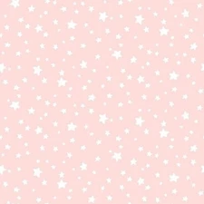 STARRY, STARY NIGHT PINK Cotton Flannel by Dear Stella BTY