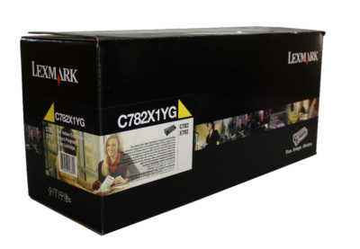 Lexmark C782X1YG Original Toner One Yellow Gelb Extra High Yield