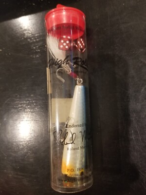 NOS High Roller Chug Roller 3'', 5/10 oz Roland MARTIN Blue Shad Color 