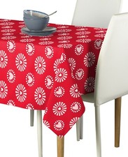 Hearts in Bloom Red Signature Tablecloth Assorted Sizes