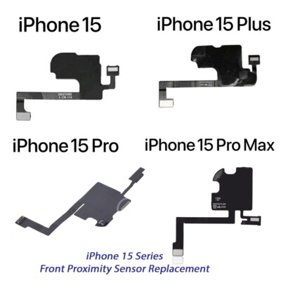 iPhone 15 / 15 Plus / 15 Pro / 15 Pro Max Front Sensor Assembly behält Face ID bei