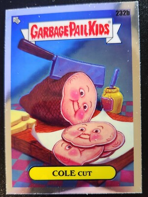 232B COLE CUT 2023 GPK Garbage Pail Kids Chrome Series 6