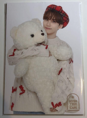 SEVENTEEN Jeonghan SVT CAFE 2020 winter meat festival postcard | eBay