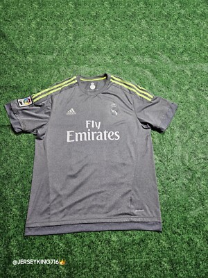 🇪🇸Adidas Real Madrid CF Ronaldo#7 2015/2016 away Jersey XL | eBay