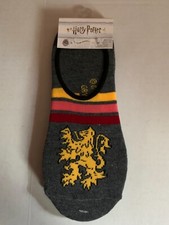 New Lot of 3 Harry Potter No show Socks Adult Shoe Size 4-10 3 Colors