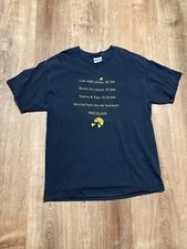 Vintage Moving Back Into The Basement Priceless Meme Parody Tshirt Faded Black L