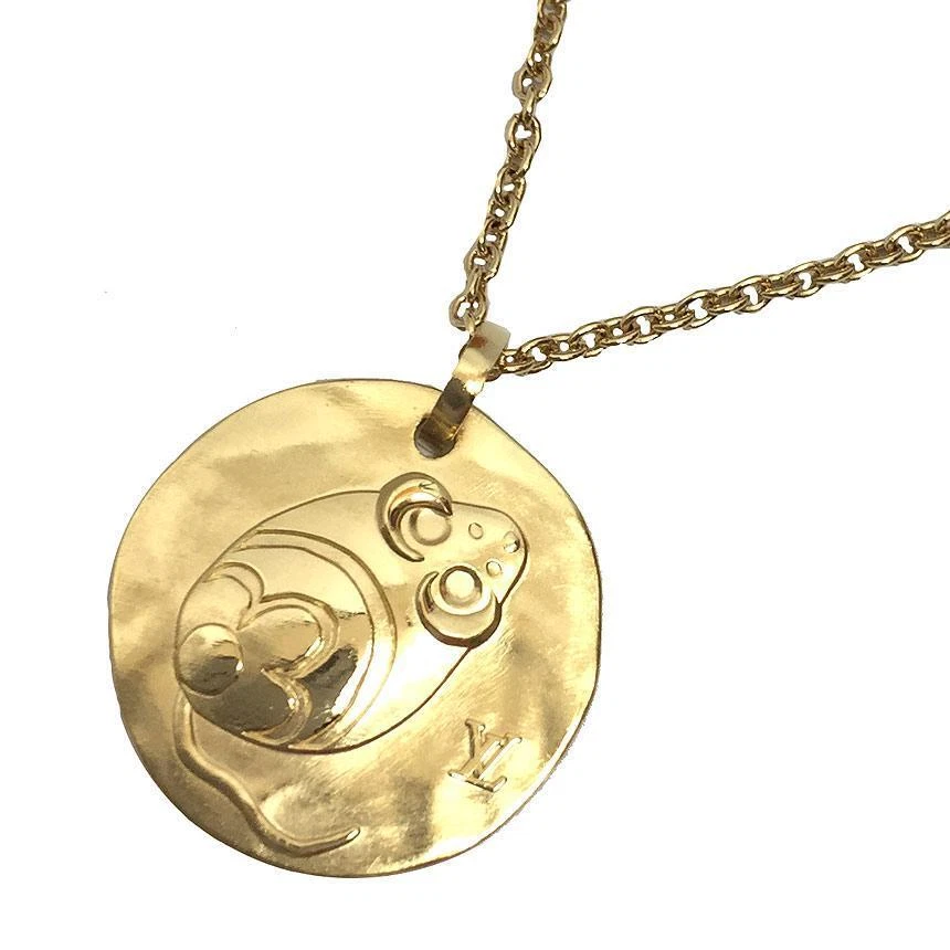 Louis vuitton zodiac necklace deals