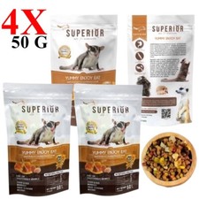 4X Sugar Glider Food Superior Enjoy Pellets Mixed Fruit Protein Honey Vitamin Pe