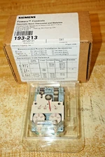 SIEMENS 193-213, 05120131 TH193HC Pneumatic Room Thermostat Dual T.