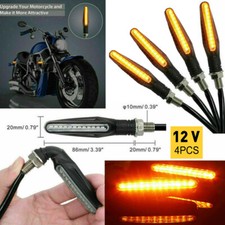 4pcs Led Motorcycle Turn Signal Indicator Blinker Amber Lights Universal Durable 4pcs Led Motorcycle Turn Signal Indicator Blinker Amber Lights Universal Durable