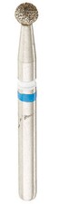 Zirconia Adjustment Multi-Use Diamond Burs ROUND  Z801/018M (ZA4) pk of 5