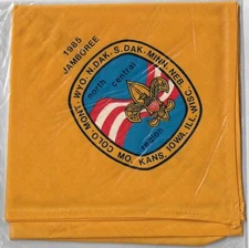 1985 Jamboree North Central Region Neckerchief [NC-1404]