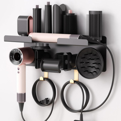 2-In-1 Organizer for Dyson Airwrap & Supersonic Nural, Airwrap Holder and Hair