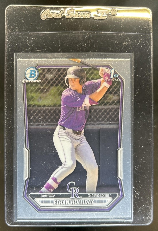 2026 Bowman Ethan Holliday Chrome 1st Prospect #BCP-1 Rockies