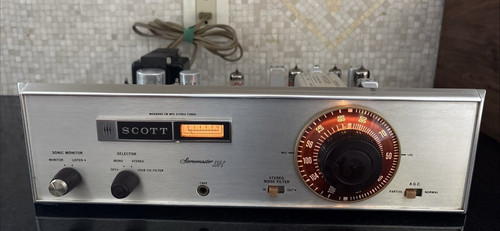 Scott 350-C Stereomaster FM Tube Stereo Tuner Perfect Working Condition