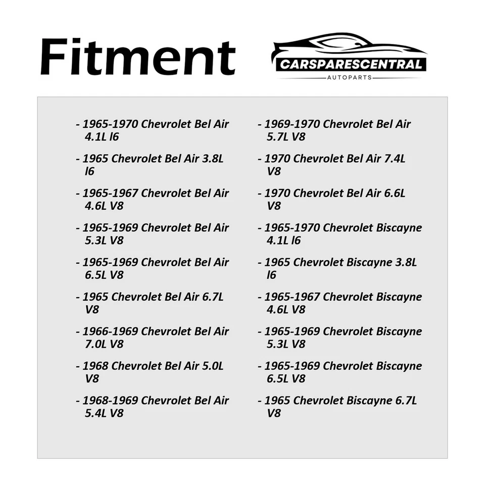Cilindro de rueda de freno de tambor centrado delantero 2x para Chevrolet Kingswood 6,6 L 1970 Foto 2 de 4