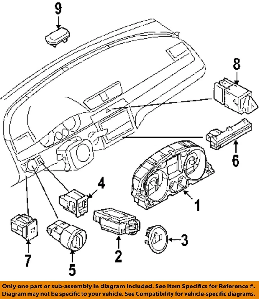 Used Ignition Switch fits: 2010 Volkswagen Cc Grade A — 第 3/4 张图片
