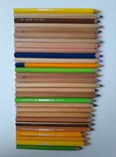 Dicke Buntstifte 29 TLG Verschiedene Marken Gebraucht Gut Erhalten