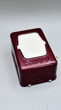 Sanek Vintage Barber Shop Neck Strip Tissue Dispenser Red
