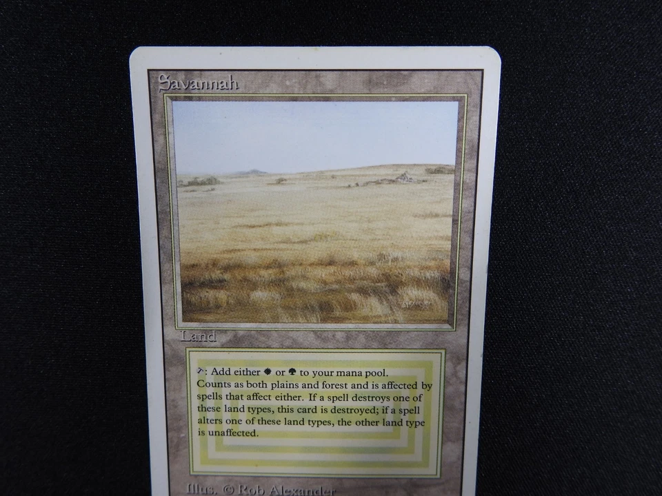 Savannah MP [Revised Edition] Mtg Magic Free Tracking! - Image 2 of 4