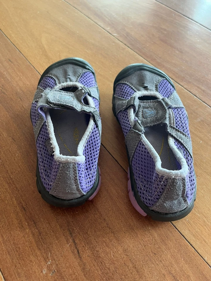 Sandalias Keen Breezemont Malla Mary Janes Niño Pequeño Senderismo Agua Púrpura Talla 10 Foto 2 de 4