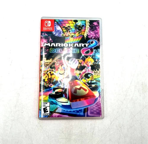 New ListingNintendo Switch Mario Kart 8 Deluxe Game - HACPAABPA