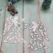Angel Metal Cutting Dies Scrapbooking DIY Album Embossing Paper Card Template