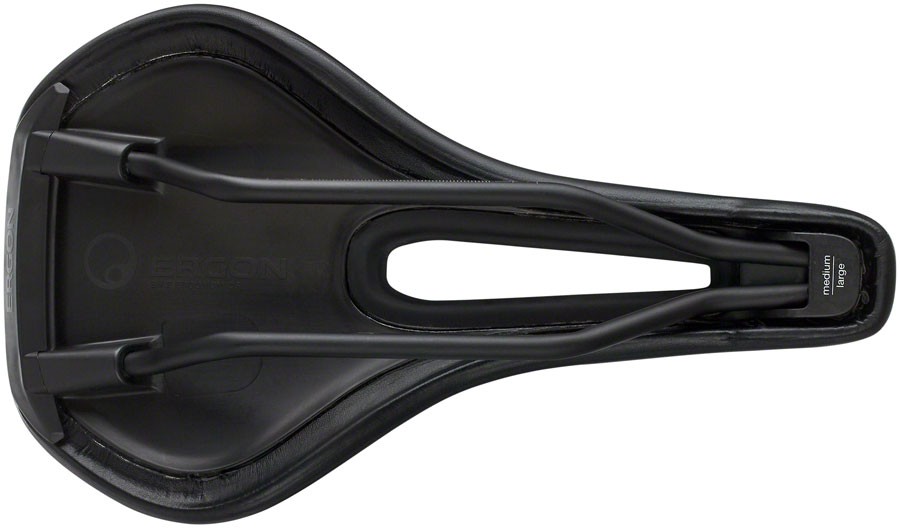 Ergon SR Pro Saddle Titanox Black Women Medium Large Includes Topeak QuickClick
