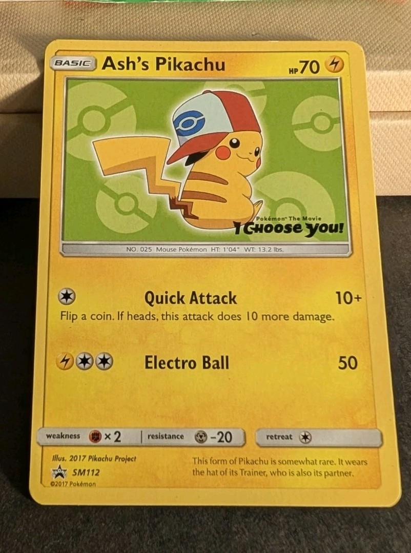 pokemon i choose you ash's pikachu card Back in 2017, Pokmon dropped a promo set celebrating the I Choose You!  movie, and it quickly became one of the most memorable Pikachu releases of  the decade. Each card features Pikachu