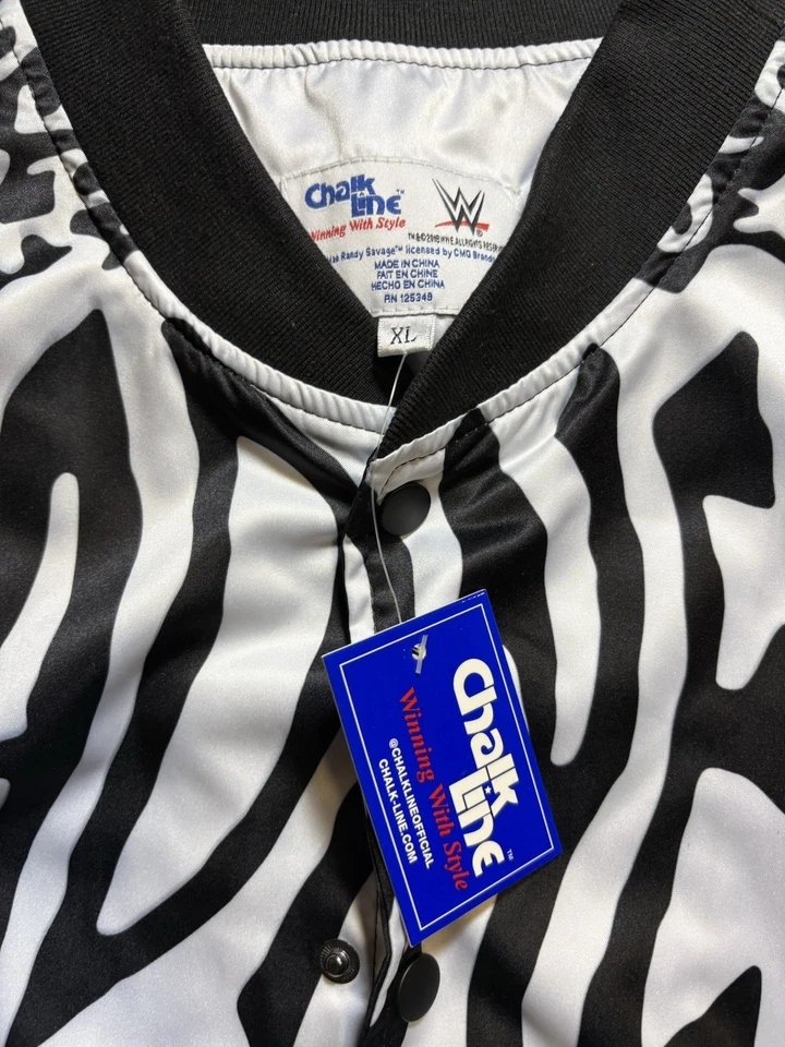 Chalk Line Jacket WWE Macho Madness Macho Man Randy Savage Size XL - Image 4 of 4