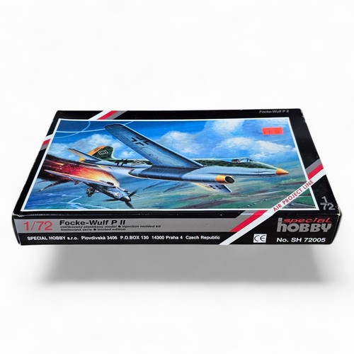 1995 Special Hobby Focke-Wulf Entwurf P II Maßstab 1:72 Bausatz #SH-72005 *Neu versiegelt - Bild 6 von 9