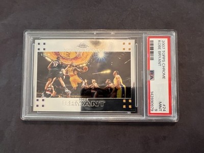 2007-08 Topps Chrome Kobe Bryant PSA 9 - Lakers MVP HOF Champ